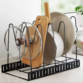 Cocina - Rack Para Sartenes Inox Simple