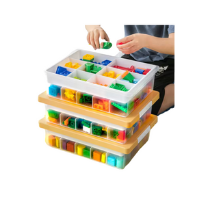 Hogar - Caja Para Legos Roja