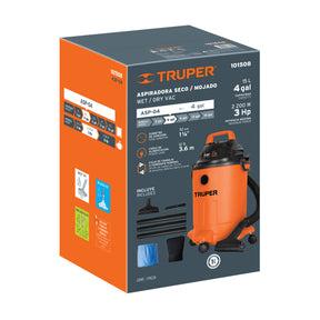 Cleaning - Truper 4 Gallon Vacuum Cleaner 