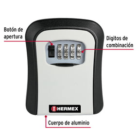 Hogar - Guardallaves para Pared Hermex 12 cm