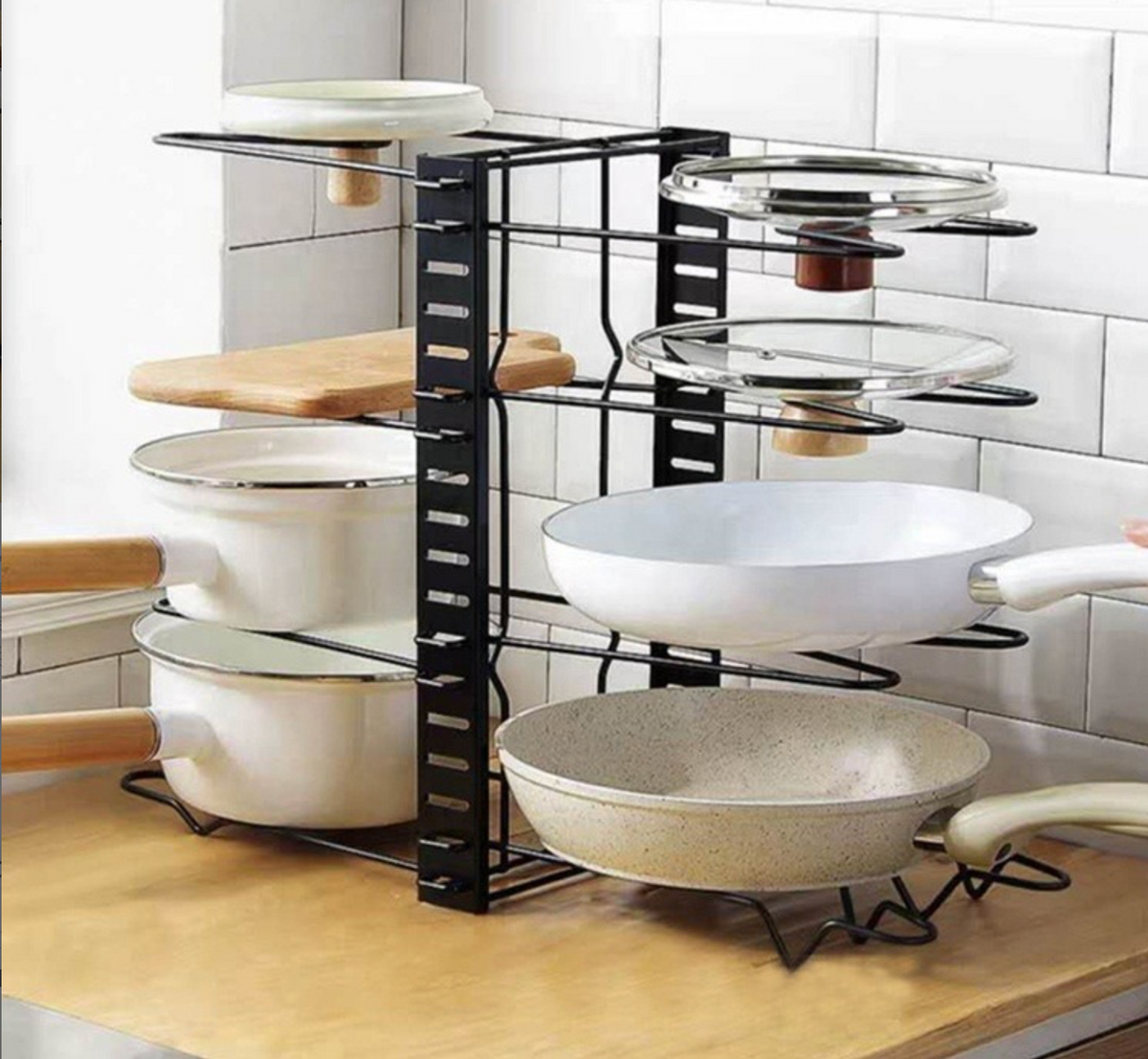 Home - Stainless Steel Rack For Double Pans