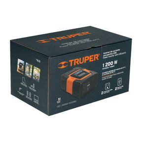 Automotriz - Inversor De Corriente Truper 1200W