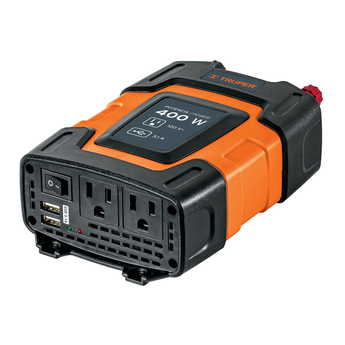 Automotriz - Inversor De Corriente Truper 400W