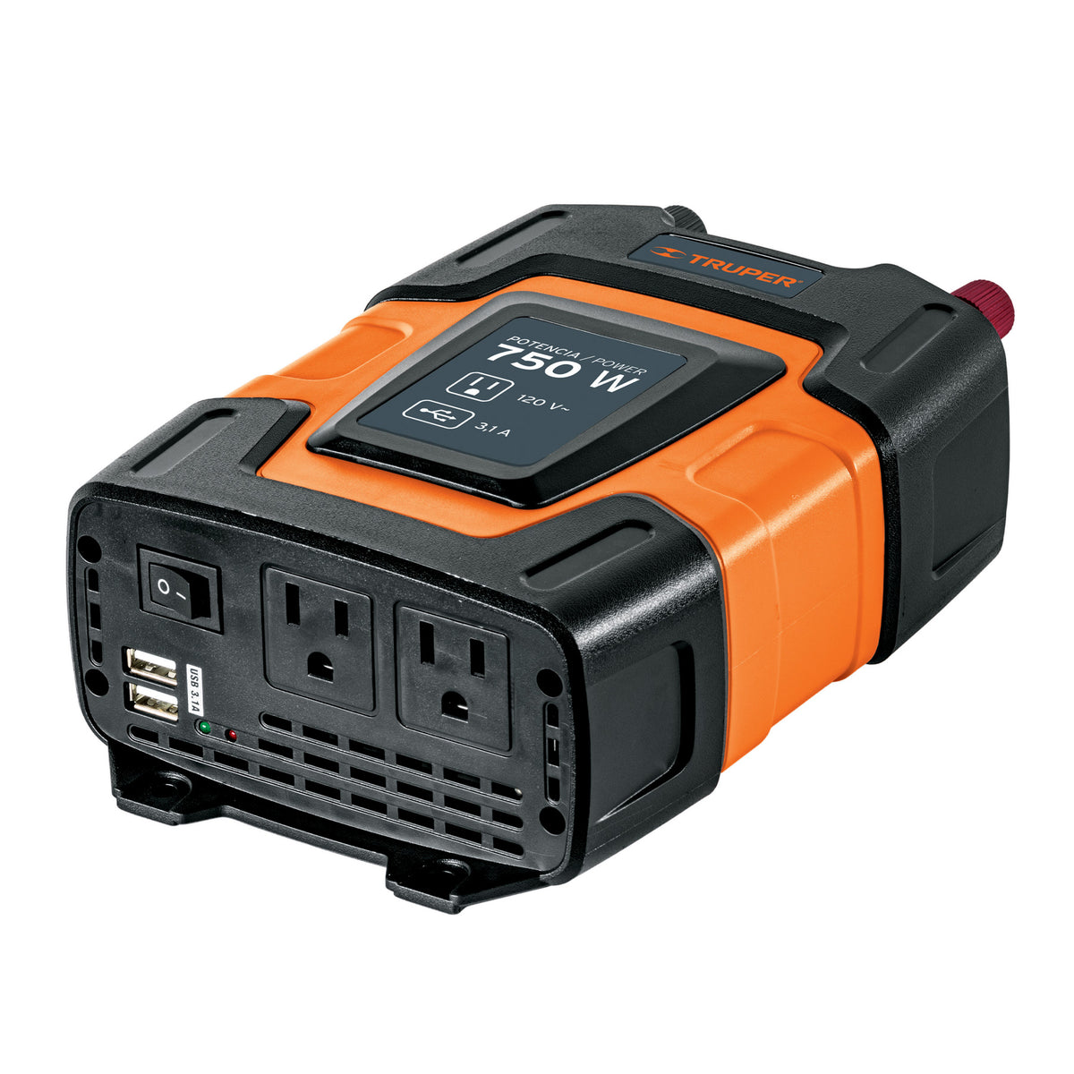 Automotriz - Inversor De Corriente Truper 750W