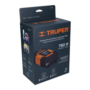 Automotriz - Inversor De Corriente Truper 750W